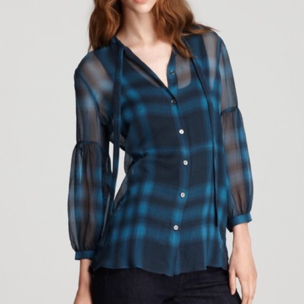 Burberry Brit Silk Blouse